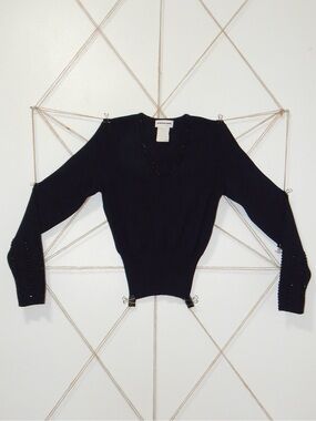 Mugler, Embellished Sculpted Knit, c.: 2010s